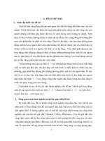 Đánh giá hoạt động sinh kế của người dân miền núi thôn 1 – 5 ( khảo sát tại thôn 1 – 5 – xã cẩm sơn – huyện Anh Sơn – tỉnh Nghệ An )