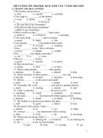 de cuong on thi hk2 av7 2013