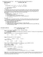 Bộ đề thi vào 10-nghệ an