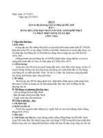 Tiết 37:Lịch sử Đảng bộ Bắc Ninh(Bài 5-tiết 1)