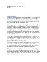 BÀI HỌC TỪ ĐỌC SÁCH