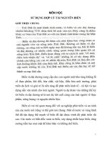 môn học sử dụng hợp lý tài nguyên biển