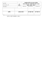 KTĐK GIỮA HK II MÔN TOÁN 5 ( &đáp án) -Năm học 2012-2013