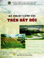 Kỹ thuật canh tác trên đất dốc