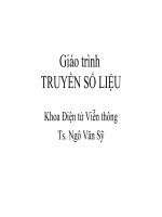 Giáo trình TRUYỀN SỐ LIỆU :Chương 1TỔNG QUAN VỀ MẠNG XỬ LÝ TỪ XA