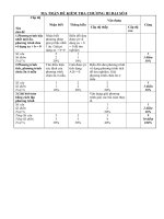 Kiểm tra ĐS 8 Chương III (MT+Đề KT+ Đáp án)