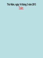 so sánh các số có hai chữ số