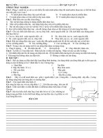 kiểm tra 1 tiết ly 7