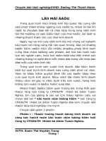 Chuyên đề tốt nghiệp kế toán vốn bằng tiền tại Công ty CPXDTM  thiết bị điện Tuấn Nghĩa