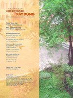 tạp chí khoa học kiến trúc và xây dựng