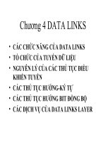 Chương 4 : DATA LINKS