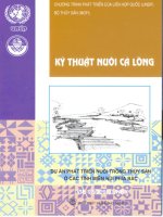 Kỹ thuật nuôi cá lồng