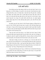 Chuyên đề tốt nghiệp kế toán lao động tiền lương và các khoản trích theo lương tại Công ty Đông Dương