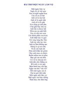 Một ngày làm vợ