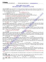 Trắc nghiệm dòng điện xoay chiều