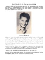 HoàiThanh -Văn chương và hành động.