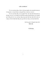 Tình hình tổ chức lao động tại công ty cổ phần thức ăn chăn nuôi trung ương