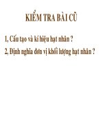 Nang luong lien ket cua hat nhan...( CB- tiet 1)