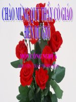 BÀI 22:QUY TRÌNH TỔ CHỨC BỮA ĂN(T1)