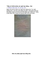 Đơn xin nghỉ học bằng thơ gây xôn xao mạng