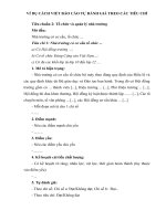 Ví dụ mẫu viết phiếu đánh giá tiêu chí