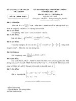 De và dap an HGG bang B khanh hoa ngay 15/3/2013