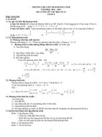 ĐỀ CƯƠNG HKII TOÁN 8 12-13