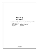Giáo án mô đun 28 - SC-BD hệ thống truyền động