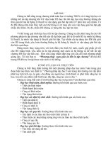 Sáng kiến kinh nghiệm Phương pháp  soạn giáo án tiết ôn tập chương