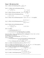 Ôn luyện kiểm tra HK2 lớp 10