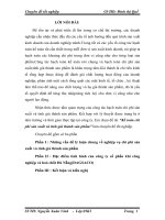 Chuyên đề tốt nghiệp Kế toán chi phí sản xuất và tính giá thành sản phẩm tại công ty cổ phần khí công nghiệp và hoá chất Đà Nẵng