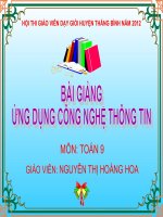 cong thuc nghiem cua pt bac hai
