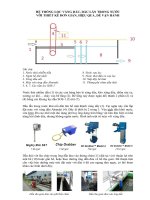 HỆ THỐNG LỌC VÁNG dầu