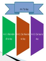 tâm lý học       tư duy