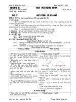 giao an HINH HOC chuong 3 Lop 9 nen tham khao