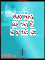 sinh học 9 bài ảnh hưởng của ánh sáng lên đời sống sinh vật- giáo án lớp 9 tham khảo thao giảng, thi giáo viên dạy giỏi (5)