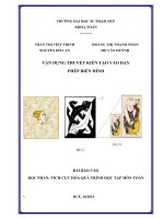 Vận Dụng Thuyết Kiến Tạo Vào Dạy Phép Biến Hình