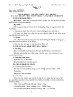 Giáo án HDNGLL 8 (Có tích hợp KNS, GTS) Ngon bổ rẻ.