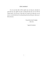 Thực trạng nuôi cá thịt của các hộ nông dân xã thuần lộc, huyện hậu lộc, tỉnh thanh hóa