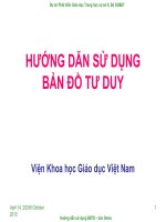 Hướng dẫn phần mềm vẽ bản đồ tư duy