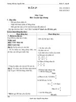 giáo án 4 tuần 27(2012-2013)