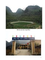 Lịch sử Đảng bộ xã Lũng Chinh