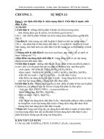 CAC DANG BAI TAP VA PP GIAI