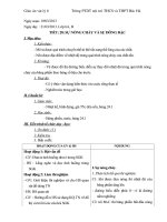 Bài 24 Sự nóng chảy và sự đông đặc