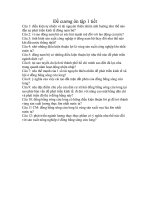 đề cương ôn tập chuẩn bị kiểm tra 1 tiết địa kì 2