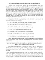 TRUYỀN THỐNG ĐOÀN TNCS HỒ CHÍ MINH