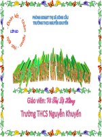 bài học đường đời đầu tiên