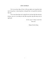 Xác định nhu cầu xây dựng và sử dụng nhãn hiệu chứng nhận “vải lai chín sớm phù cừ” của người trồng vải tại xã minh tiến, huyện phù cừ, tỉnh hưng yên