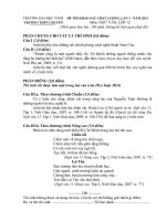 ĐỀ,Đ/A CHUYÊN ĐH VINH 2013