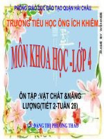 Bài 56-Ôn tập vật chất và năng lượng (tt)